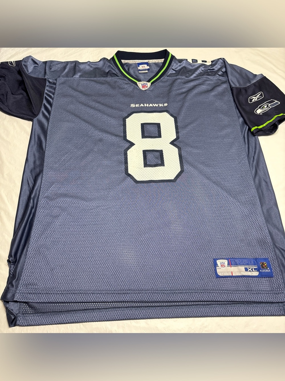 Reebok NFL Seattle Seahawks Matt Hasselbeck #8 Jersey Men’s XL